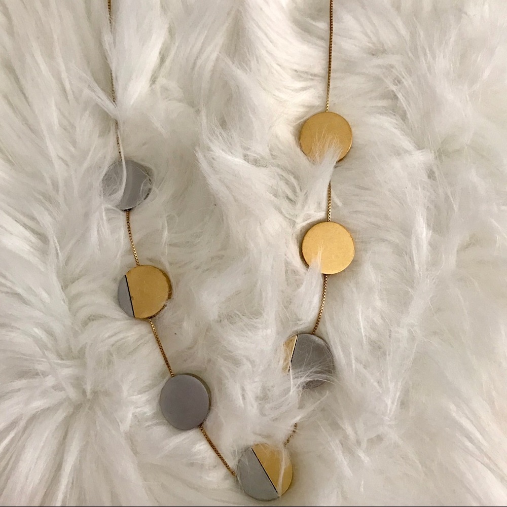 Mixed metal necklace
